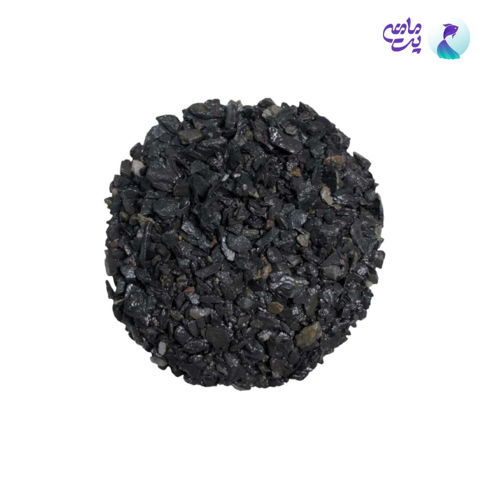 شن آکواریوم توف مشکی بسته 5 کیلوگرمی