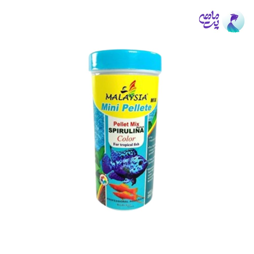 غذای ماهی آکواریوم مالزی Mini Pellete Mix (280 میل)